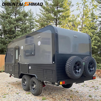 Camper Truck Expedition Nouveau Design Caravane Tout-Terrain Van 4x4 Camping-car pour le Camping et les Voyages à Vendre