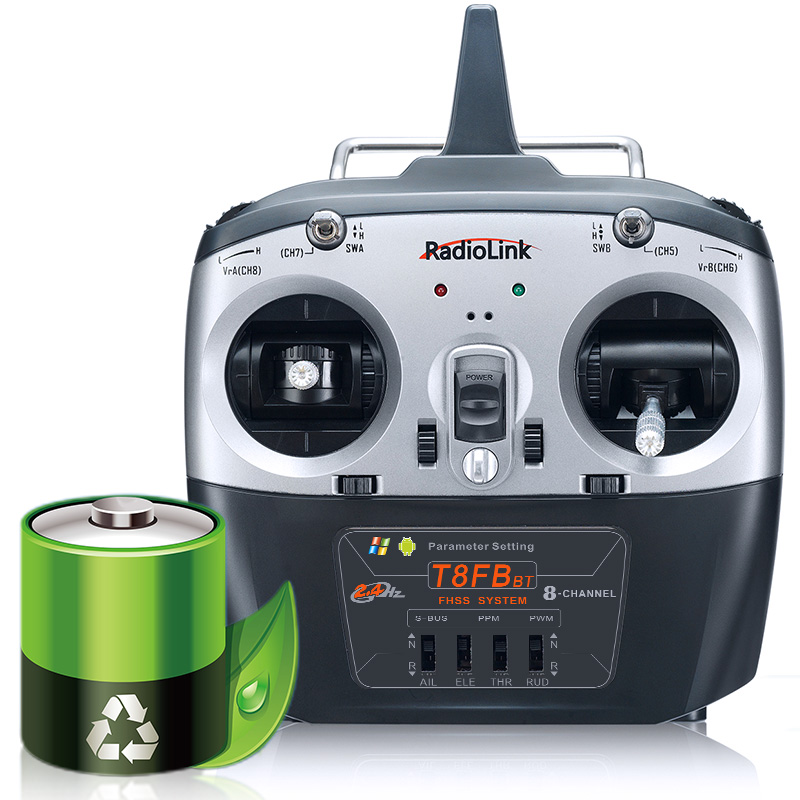 Radiolink T8FB 2.4ghz 8 Channels RC Remote Transmitter