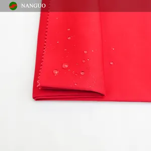 Nanguo 80% Polyester 20% Cotton 240gsm Plain Dyed Textile Fabrics Polyester/Cotton Twill water proof fabric for outdoor clothing