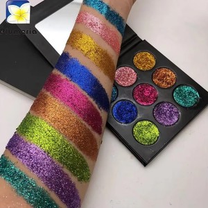 Multichrome sáng tự làm Eyeshadow Palette với khoáng sắc tố satin kết thúc kim loại ánh sáng lung linh & Dark colors-tàn ác-miễn phí - Product Image 6