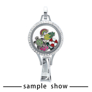 Bán Buôn Thủy Tinh Từ Tính Nổi Sống Bộ Nhớ Mề Đay Mặt Dây Chuyền Hợp Kim Dây Buộc Mề Đay Đồ Trang Sức Làm Quà Tặng Thời Trang Mặt Dây <span class=keywords><strong>Charms</strong></span> - Product Image 6