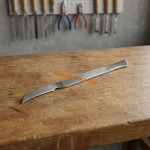 Outil de gravure pour bijoux en acier inoxydable, couteau rond en acier avec lame courbée pour la fabrication de montres de précision - Product Image 5