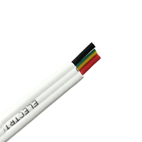 Favtory Stromkabel 1,5mm 2,5mm 4mm 6mm Dreifach-Parallelkabel Hochflexibel PVC Flach Isoliert Elektrisches Kupferkabel 1 KV 30A