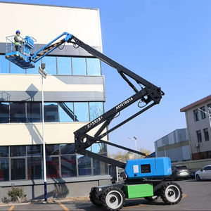 Platform Kerja Udara Bertingkat Tinggi 20m Baja Baru 2026, Pengangkat Hidrolik Listrik/Diesel Khusus untuk Lokasi Dermaga, Pengangkat Bengkok, Penjualan Eceran - Product Image 6