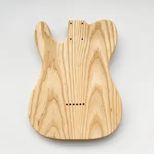 Factory Price Blank Electric Guitar Body Barrel Unfinished TL Ash Guitar Body For Tl Guitar Kits