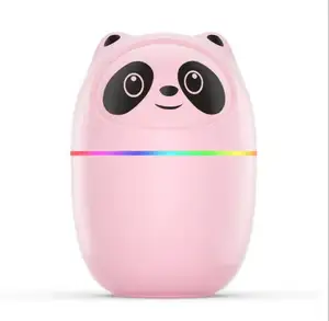 Cherry blossom pink 75*75*116MM cute pet bear USB humidifier Home bedroom office aromatherapy essential oil mini humidifier