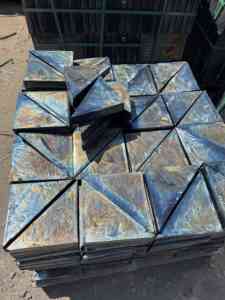 Tam giác mặc bằng chứng cao cấp lớp tấm cho sàn nhà máy xi măng bê tông trộn thiết bị lót đá Bazan đúc tấm - Product Image 5