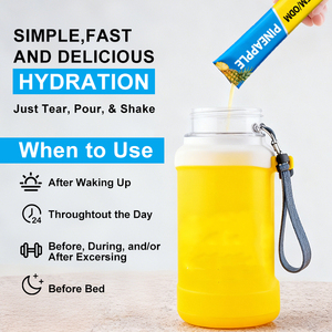 Integratore di nutrizione sportiva Zero zucchero idratazione in polvere bevanda Mix con 6 elettroliti chiave - Product Image 5