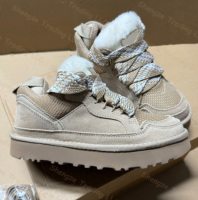 Zuecos XuanWu Tasman de Alta Calidad, Botines Unisex, Plataforma a la Moda, Botas de Nieve con Diseño Clásico y Forro de Piel para Todas las Temporadas