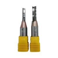 Vollhartmetall TCT 12,7mm 3-Schneidig 1/2 Zoll Gerade Fräser mit Spanbrecher für Holzbearbeitung OEM ODM Hochgeschwindigkeit