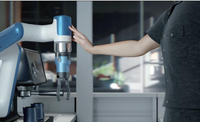 Bras robotique programmable à 6 axes Nova 5 avec une charge utile de 5 kg, une portée de 850 mm, une classification IP54, des commandes Glamb Gearbox - État neuf
