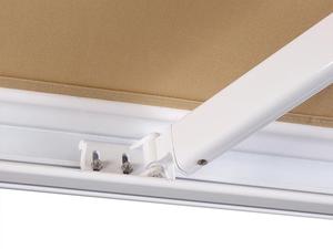 Auvents de balcon motorisés rétractables de luxe modernes personnalisés, télécommande, protection UV, revêtement PVDF, acier inoxydable - Product Image 6