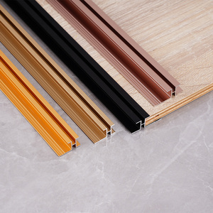 Bandes de transition en métal de profils de garniture de tuile en aluminium de la meilleure qualité pour le plancher et le mur - Product Image 1