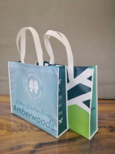 Custom Fully Color <b>Print</b> Laminated Non-woven Vest Shopping Tote Bags,fashion Custom Tote Bags - Product Image 4