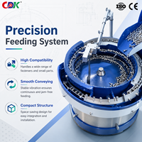 Solution d'alimentation personnalisée pour composants électroniques, alimentateur à cuve vibrante pour la production d'équipements d'automatisation