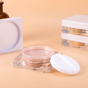 <span class=keywords><strong>PL</strong></span>-5r benutzer definierte Öl kontrolle Vagen wasserdichtes quadratisches durchscheinen des Make-up Private Label dunkle Farbe Loose Setting Powder - Product Image 1