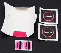 RideNow Patch de réparation rapide pour pneu de vélo sans colle, auto-adhésif, sans ciment, pour chambre à air de vélo de route, VTT, pliable