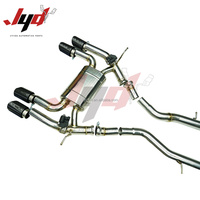 Prix d'usine JYD, tuyau d'échappement Catback avec embout en fibre de carbone pour BMW M3 F80 3.0T