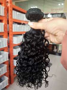Extensions de cheveux humains vierges brésiliens de grade 12A, double trame, ondulations Water <span class=keywords><strong>Wave</strong></span>, lots de mèches, couleurs plus foncées, livraison 24/7 - Product Image 6