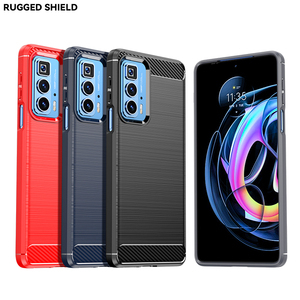 Funda de teléfono de sublimación de alta calidad, cubierta trasera de fibra de carbono Tpu para <span class=keywords><strong>Motorola</strong></span> Edge 20 Pro - Product Image 1