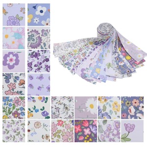 Nouveauté : Rouleaux de tissu en coton multicolores : longues bandes à imprimé floral frais pour le quilting et le <span class=keywords><strong>patchwork</strong></span> - Product Image 4