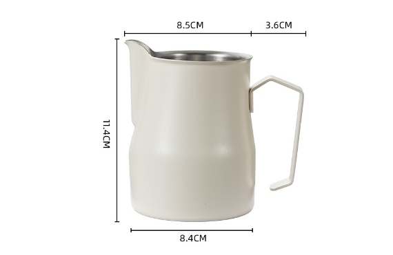 cream white crane mouth shape spout 480ml