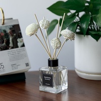 Diffuseur de parfum en bâtonnets de fibres blanches de qualité supérieure, service de marque privée, approvisionnement direct usine pour la maison et l'hôtellerie