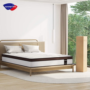 Qualidade <span class=keywords><strong>Sleep</strong></span> Well Memória Gel Espuma Colchão king Queen Matelas Colchões Compresse Twin Híbrido Espuma Bolso Primavera Colchão - Product Image 4