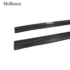 สเกิร์ตข้างคาร์บอนไฟเบอร์ทรง C63 สำหรับรถเบนซ์ C-Class W204 4 ประตู/2 ประตู ปี 2007-2014 - Product Image 4