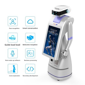 Robot Inteligente de Recepción, Guía, Bienvenida, Servicio, Asistente de Compras, Navegación, Conversación por Voz, Uso Comercial - Product Image 3