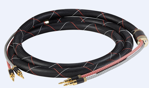 חוט רמקול audiopile-כיתה אור-כבל שמע מקצועי נחושת טהור לשימוש ביתי, חוט תקע בננה מגבר - Product Image 4