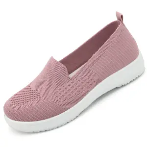 Zapatillas de deporte Slipon para mujer Nuevos estilos Zapatos de mujer Zapatos de vestir para revendedor Otros zapatos