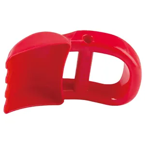 Hape venda quente engraçado brinquedo de areia, verão, brinquedo, praia, conjunto, crianças, produto de praia para meninos, gesichand digger, vermelho para grupo de idade 24m +