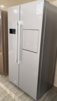 Réfrigérateur commercial à grande capacité de conception moderne 608L, côte à côte