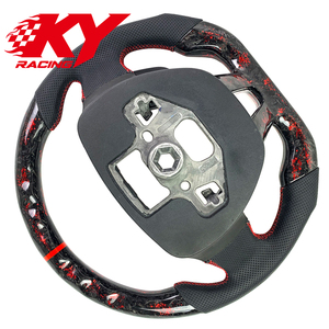 Volant de voiture sport en fibre de carbone forgée personnalisé pour Ford Focus MK3 ECOnetic RS500, pour Ford MK4 MK2 ST-line RS ST Hatchback - Product Image 3
