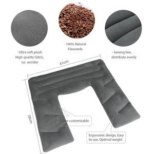 Balutan Leher dan Bahu Microwave Panas, Aromaterapi Herbal Panas/Dingin Penetrasi Dalam Pemberat - Product Image 3