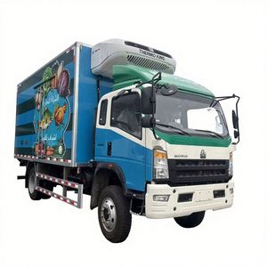 รถบรรทุกห้องเย็นขนาดเล็ก SINOTRUK HOWO ขับเคลื่อน 4x2 มาตรฐานยูโร 6 กำลัง 140 แรงม้า รับน้ำหนักบรรทุก 1.1 ตัน พร้อมชุดทำความเย็น Thermo King สำหรับขนส่งอาหารสดในระบบโซ่ความเย็น - Product Image 2
