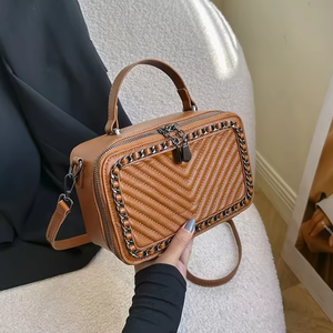 กระเป๋าถือผู้หญิงแบบใหม่, กระเป๋าสะพายข้าง, กระเป๋าสะพายไหล่ผู้หญิง, กระเป๋าโท้ทแฟชั่น - Product Image 4