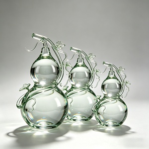 Adorno de Calabaza de Resina Transparente, que Atrae la Felicidad y la Prosperidad, con Enredaderas Entrelazadas para Decoración del Hogar y Regalos - Product Image 6