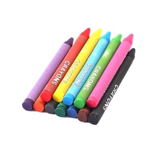 Crayons de cire doux multicolores de haute qualité, non toxiques, 12 couleurs, fournitures artistiques pour enfants, ensemble de crayons de cire - Product Image 5