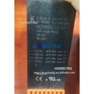 Relais de sécurité d'arrêt d'urgence Dold BD5935.52/61 24VDC 0058870 BD5935 Safemaster Utilisé H - Product Image 2