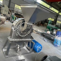 Moulin à haute efficacité en acier inoxydable 304 pour le broyage des assaisonnements, de la poudre de cacao et de la production d'aliments biologiques