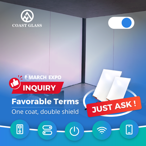 زجاج ذكي قابل للتحويل للخصوصية بتقنية PDLC للتحكم الكهربائي بالضوء - Product Image 1
