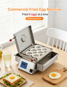 آلة صنع العجة الكهربائية التجارية صغيرة الحجم، لتشكيل وطهي البيض الرطب والطري، ماكينة أوتوماتيكية لصنع البيض المسلوق والمقلي - Product Image 2