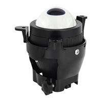 Phare antibrouillard triangulaire de 3 pouces pour voiture, adapté aux feux antibrouillard Bi-LED pour voitures Lada, disponible en quatre couleurs