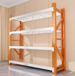 4 Tier Heavy Duty Foldable Boltless Metal Storage Rack Adjustable Industrial Warehouse Storage Shelves Commercial Steel <strong>Shelving</strong> - Product Image 4
