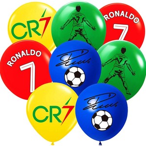 Decoraciones para Fiestas de Cumpleaños con Temática de Estrellas de Fútbol para Niños, Artículos para Fiestas de Cumpleaños con Temática de Balones Deportivos con Globos, Regalos para Niños y Adolescentes - Product Image 5