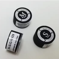 Embouts de queue de billard professionnels Kamui 14mm en peau de porc super-coupée, couche transparente, anti-contrefaçon NFC, S/M/H, origine Japon