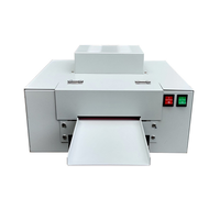 Machine de finition numérique UV de bureau pour revêtement brillant de CD/DVD, en promotion