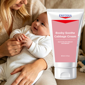 Crème Apaisante de Chou de Haute Qualité pour Soin Corporel Doux, Hydratation des Mamelons Gercés, Réparation de la Peau Abîmée des Seins, Renforcement de la Barrière Cutanée - Product Image 1